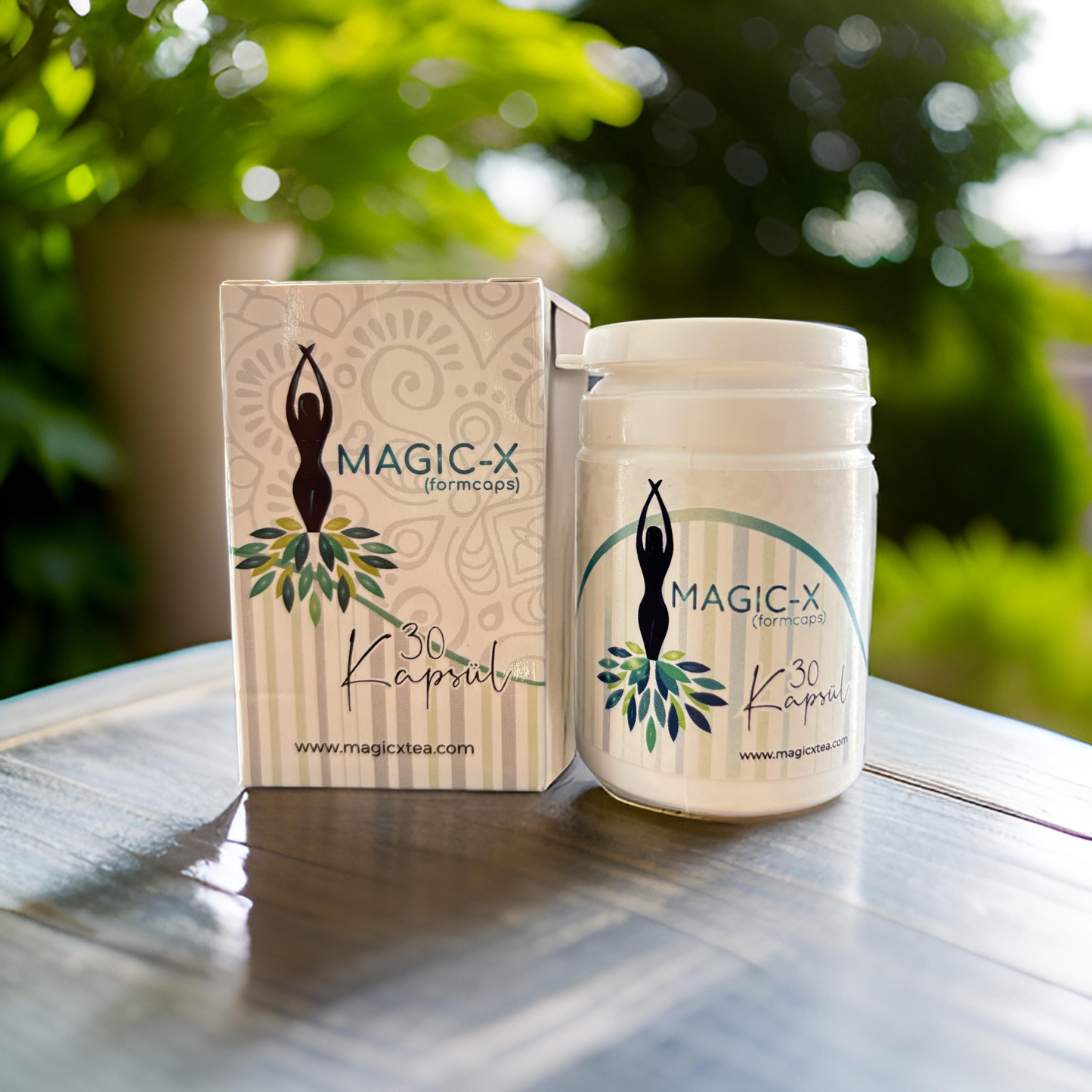 Magicx Kapseln – vegane Abnehm-Kapseln zur Unterstützung eines gesunden Lebensstils. Natürliche Inhaltsstoffe für Wohlbefinden und eine bewusste Ernährung.
