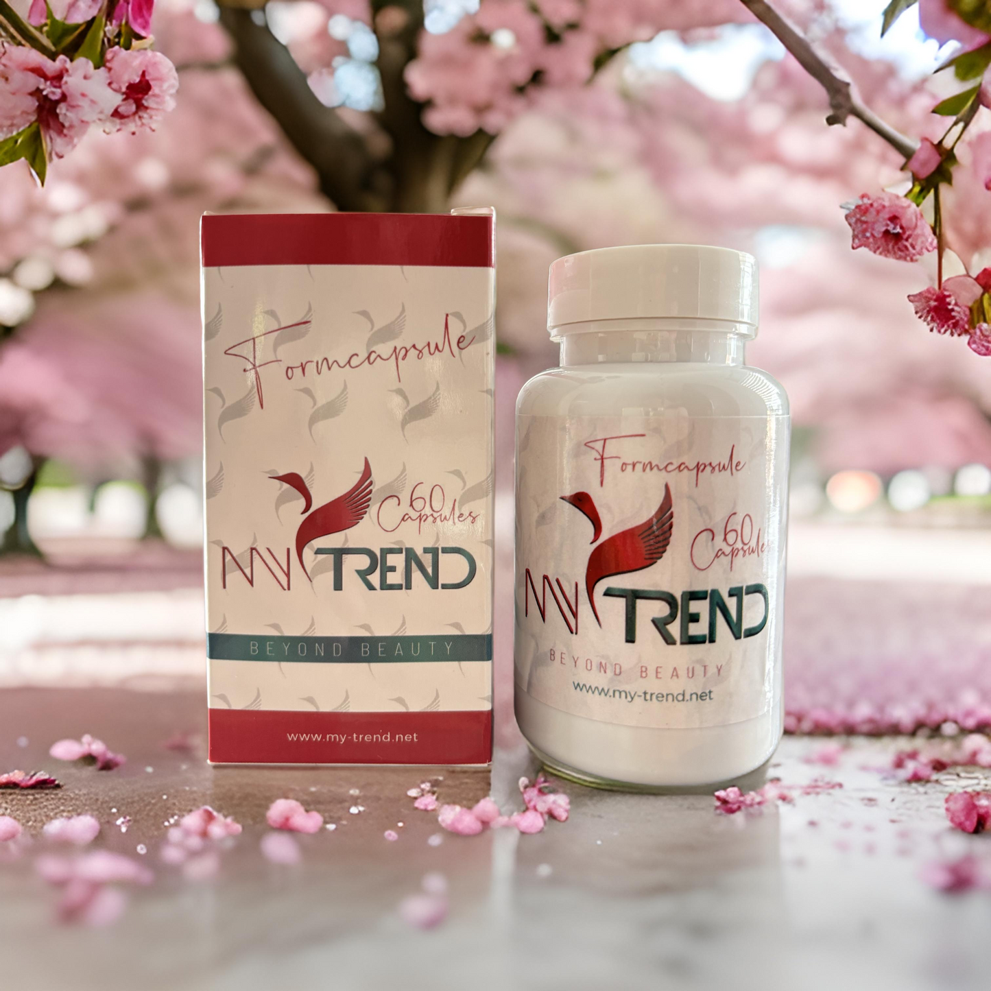 MyTrend Kapseln – Nahrungsergänzungsmittel zur Unterstützung beim Abnehmen. Enthält speziell ausgewählte Inhaltsstoffe, die den Stoffwechsel anregen und den Gewichtsverlust fördern. Perfekt für eine ergänzende Unterstützung auf dem Weg zu einem gesunden Gewicht.